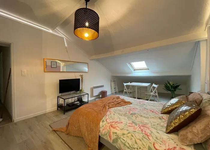 Atypique Le Rocher, Climatisation, Belle Decoration لا غارد