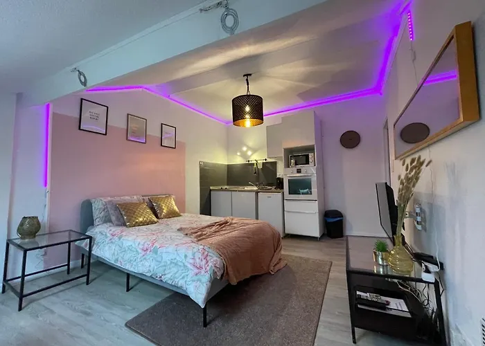 شقة Atypique Le Rocher, Climatisation, Belle Decoration *